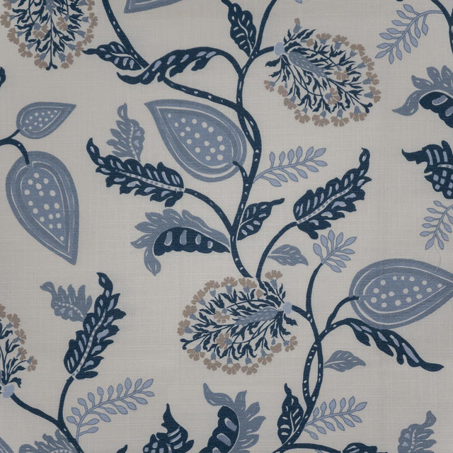 Maxwell MALMO #130 INDIGO Drapery Fabric