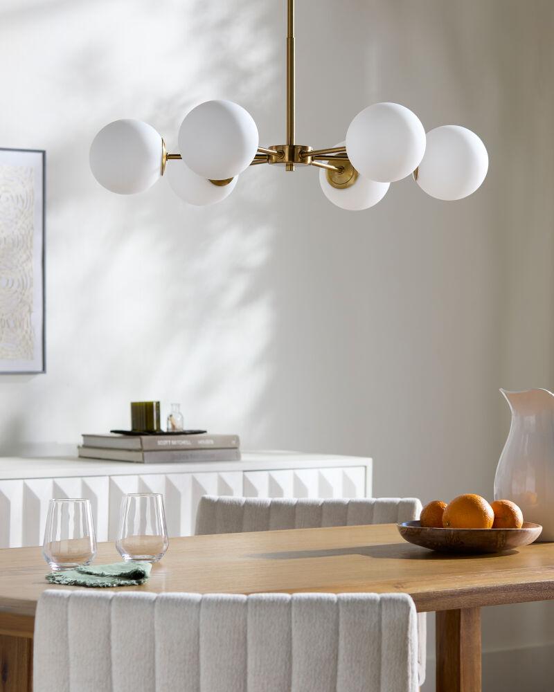 Surya Fiore FIR-001 28"L x 28"W x 6"H Ceiling Lighting