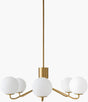 Livabliss Wismar WIS-002 28"L x 28"W x 10"H Ceiling Lighting