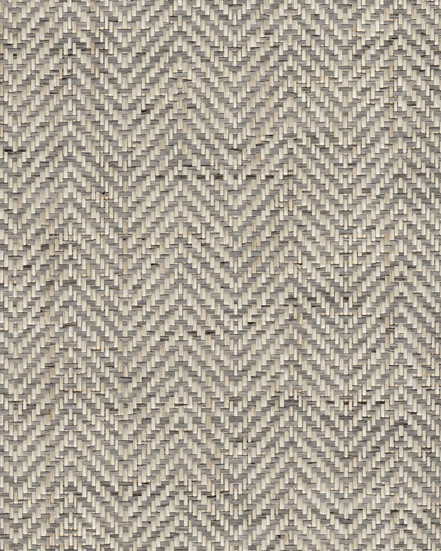 Winfield Thybony SAORI CHEVRON GREY Wallpaper