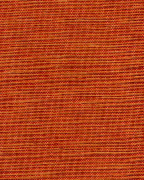 Winfield Thybony CHIYO SISAL TANGERINE Wallpaper