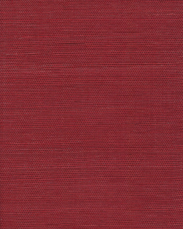 Winfield Thybony CHIYO SISAL CRIMSON Wallpaper