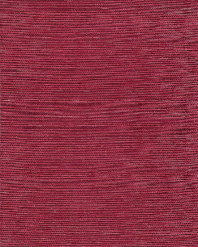 Winfield Thybony CHIYO SISAL SCARLET Wallpaper