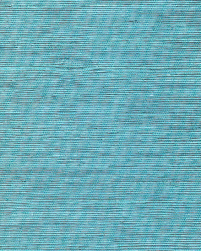 Winfield Thybony CHIYO SISAL TURQUOISE Wallpaper