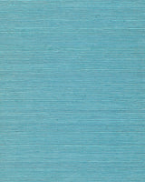 Winfield Thybony CHIYO SISAL TURQUOISE Wallpaper