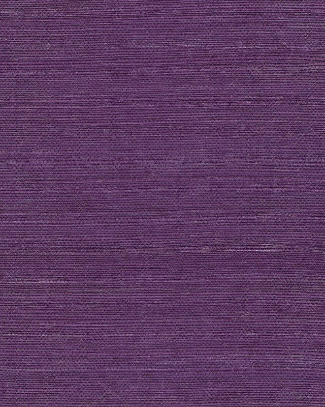 Winfield Thybony CHIYO SISAL PURPLE Wallpaper