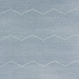 Schumacher Rivet Stripe Sisal Chambray Wallpaper