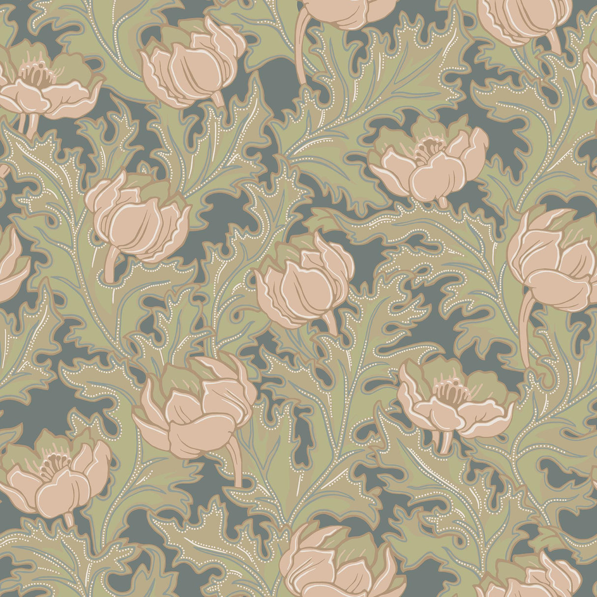 Winfield Thybony WILLEM SAGE Wallpaper