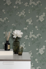 Winfield Thybony BLOMMA ROBIN'S EGG Wallpaper
