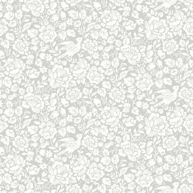 Winfield Thybony BIRDIE GREY Wallpaper