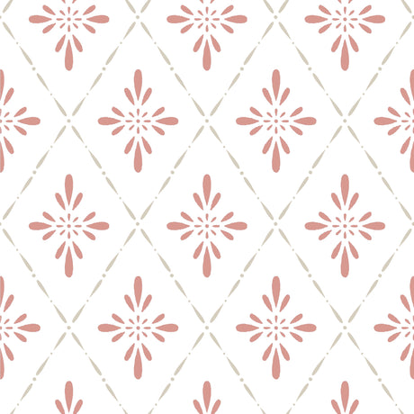 Winfield Thybony TRELLIAGE SIENNA Wallpaper