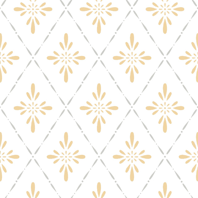 Winfield Thybony TRELLIAGE SUNBURST Wallpaper