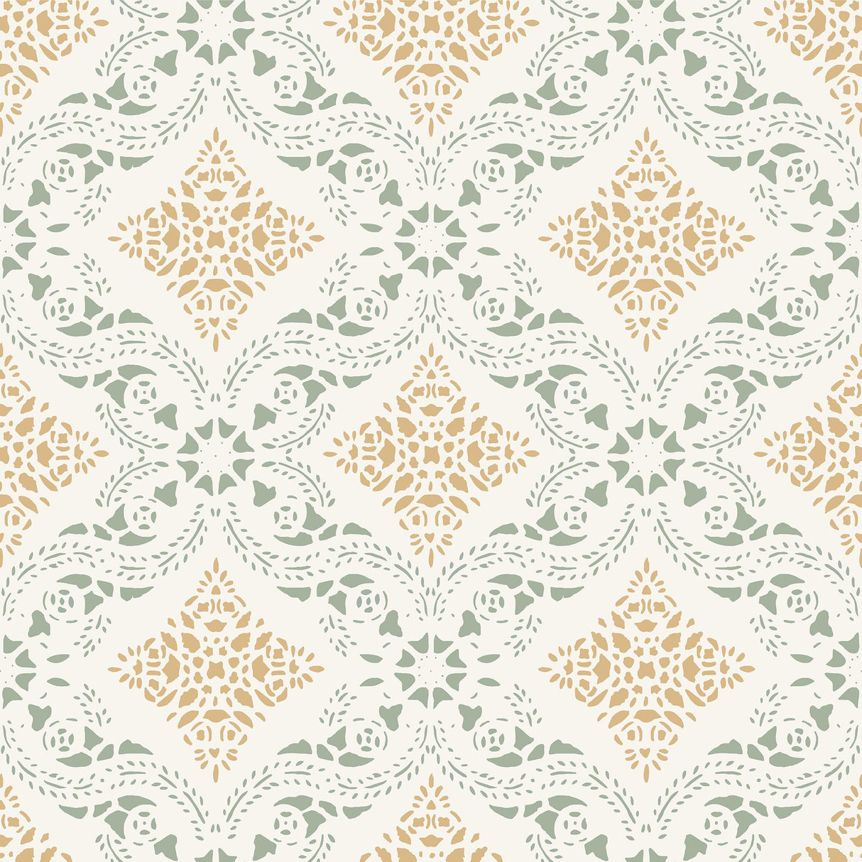 Winfield Thybony MORRISSEY OCHRE Wallpaper