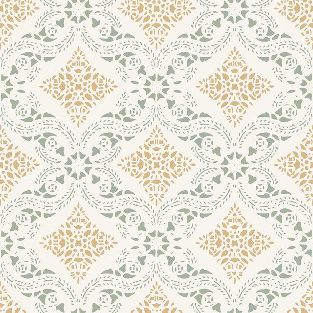 Winfield Thybony MORRISSEY OCHRE Wallpaper