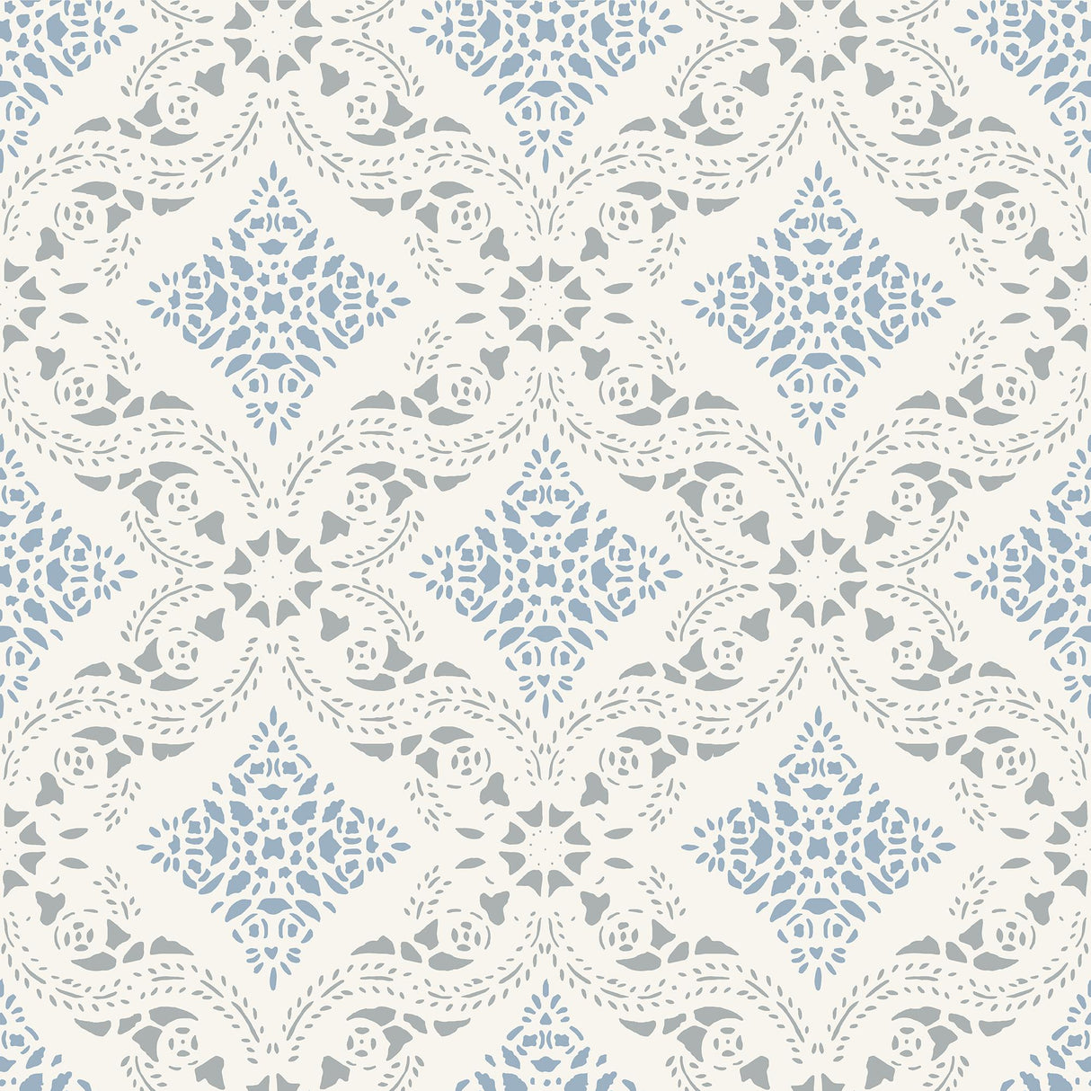 Winfield Thybony MORRISSEY BLUE Wallpaper