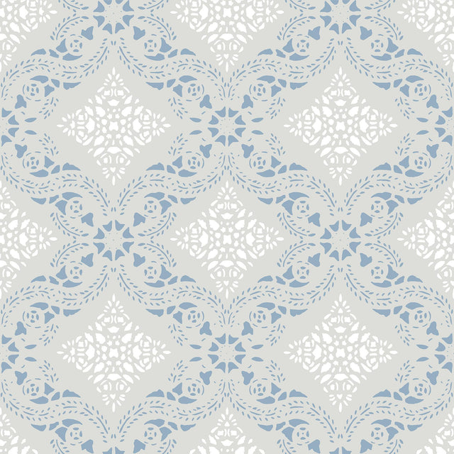 Winfield Thybony MORRISSEY CORNWALL BLUE Wallpaper