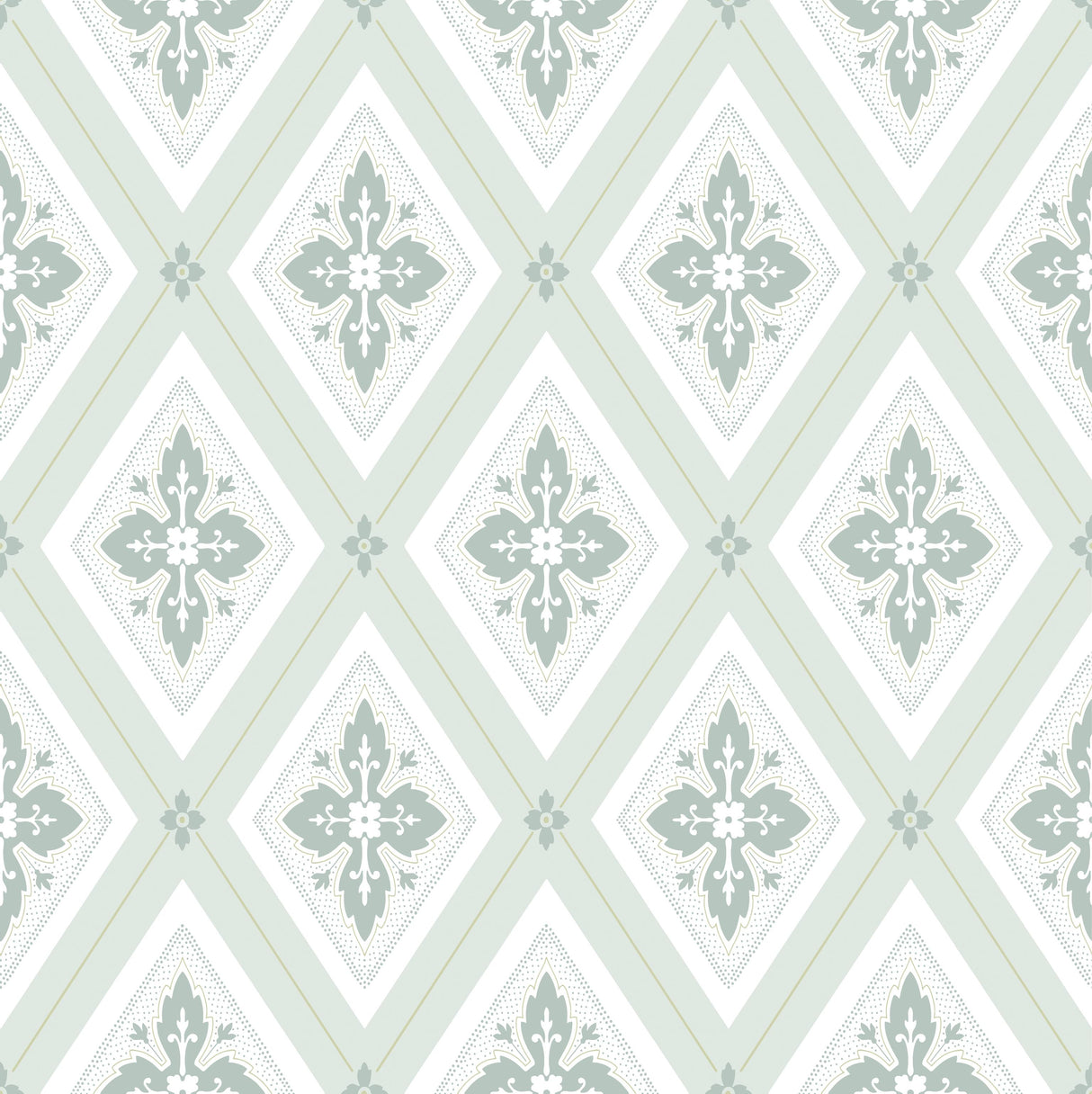 Winfield Thybony LILY GREY Wallpaper