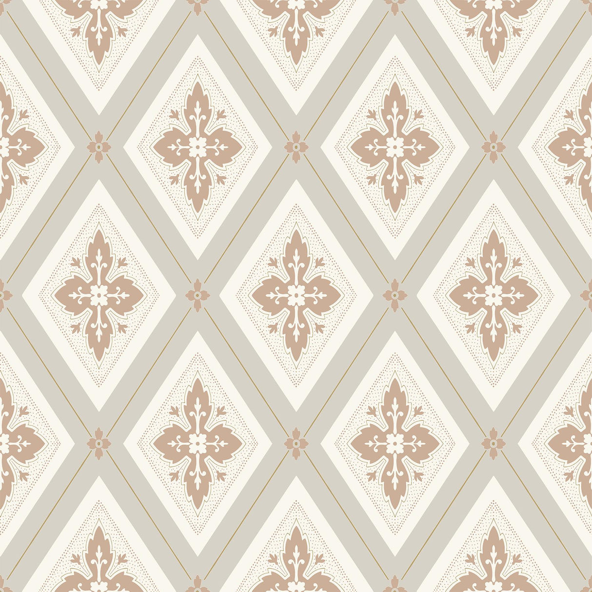 Winfield Thybony LILY APRICOT Wallpaper