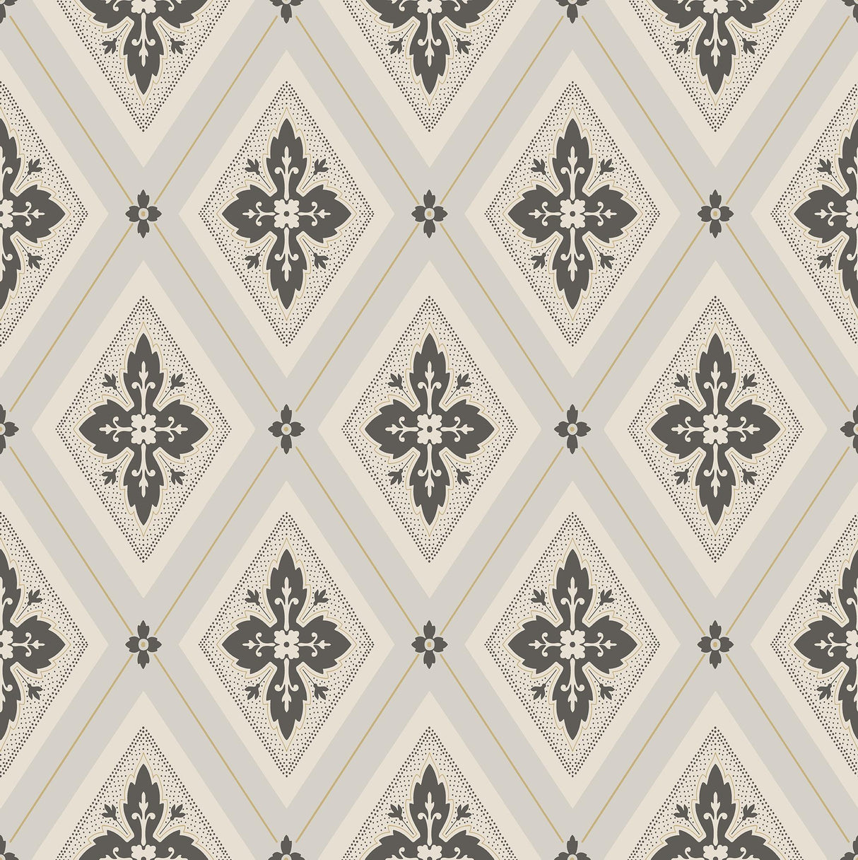 Winfield Thybony LILY BLACK HORIZON Wallpaper