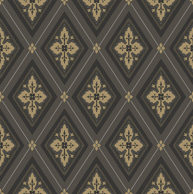 Winfield Thybony LILY ONYX Wallpaper