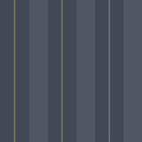 Winfield Thybony OLIVER STRIPE MAJESTIC BLUE Wallpaper