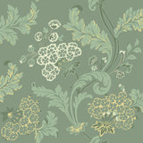 Winfield Thybony EMMA SHADY GREEN Wallpaper