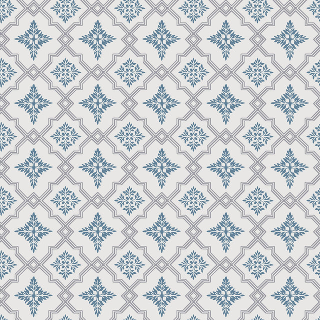 Winfield Thybony GABRIELA CORNWALL BLUE Wallpaper