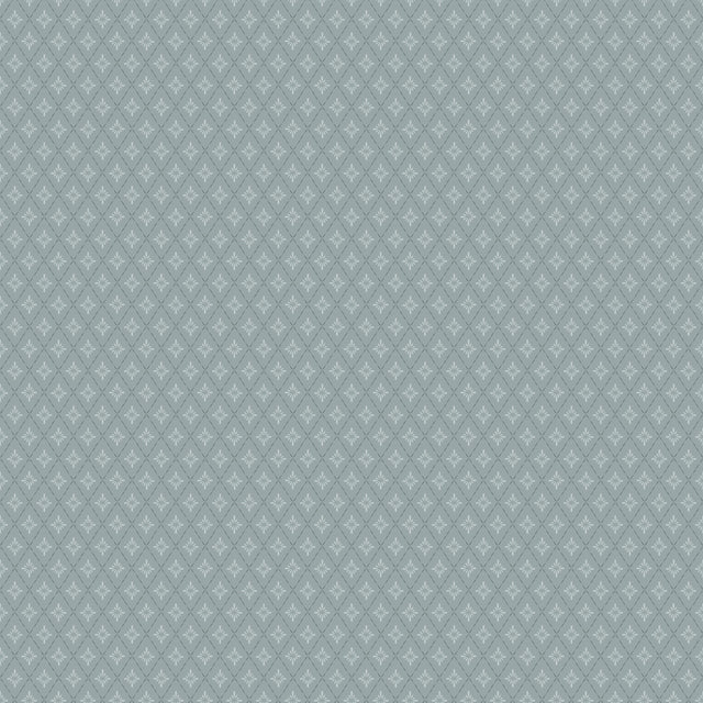 Winfield Thybony FRETTE FEDERAL BLUE Wallpaper