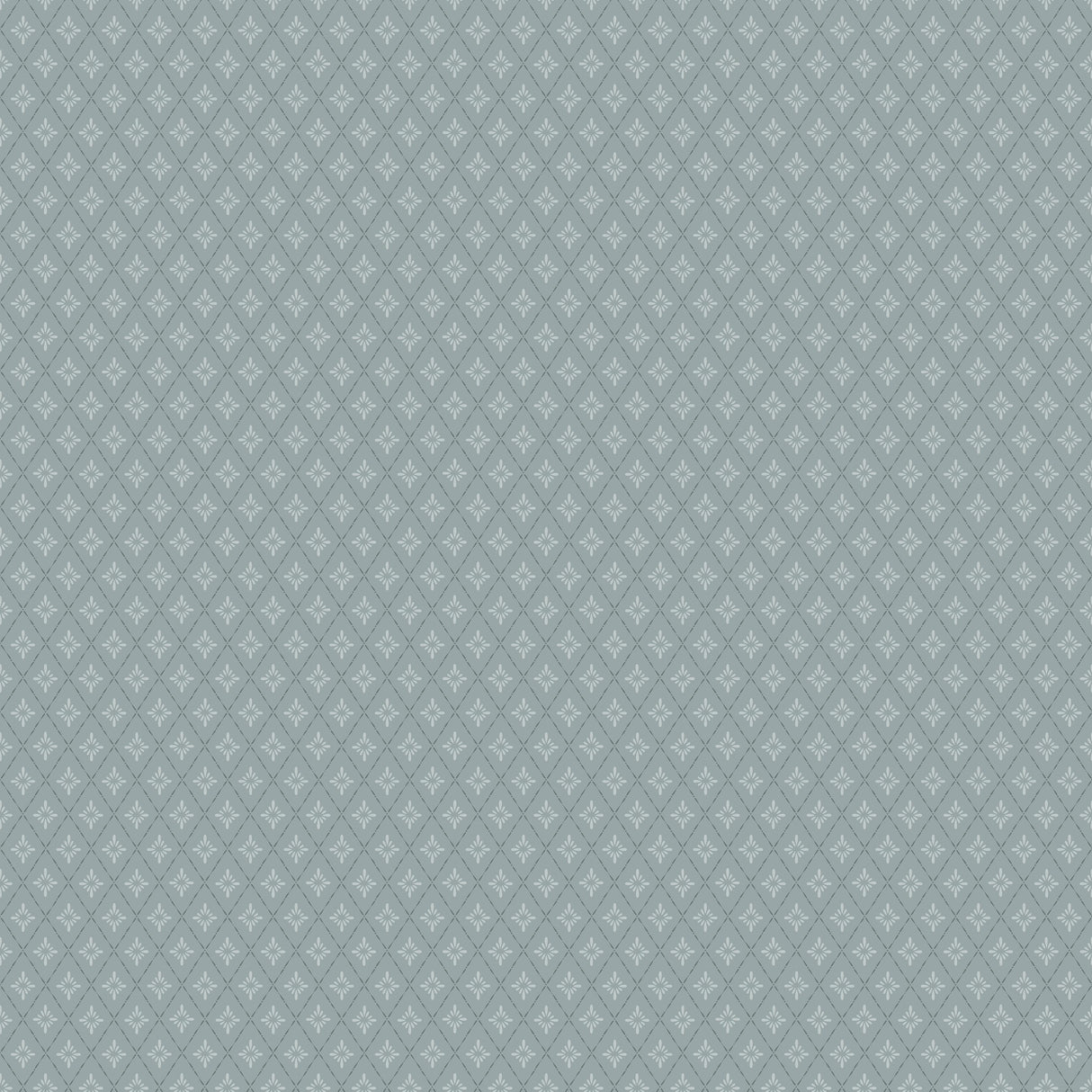 Winfield Thybony FRETTE FEDERAL BLUE Wallpaper