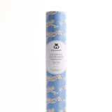Schumacher Sky 37" x 24" Leaping Leopards Wrapping Paper