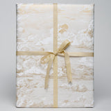 Schumacher Champagne 37" x 24" Cloud Toile Wrapping Paper
