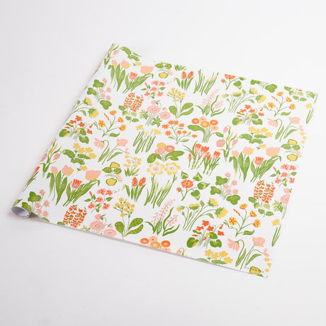 Schumacher Pink 37" x 24" Carly Wrapping Paper