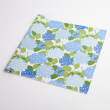 Schumacher Hydrangea Wrapping Paper Porcelain 37" x 24" Pillow
