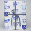 Schumacher Onie'S Teacups Wrapping Paper Porcelain 37" x 24" Pillow