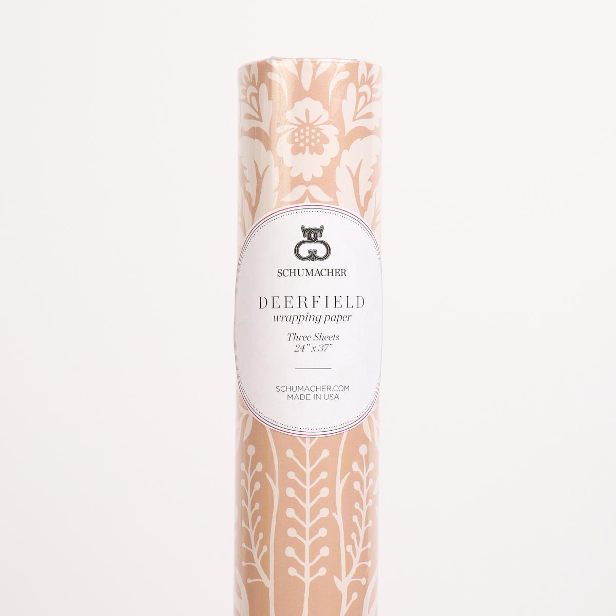 Schumacher Petal 37" x 24" Deerfield Wrapping Paper