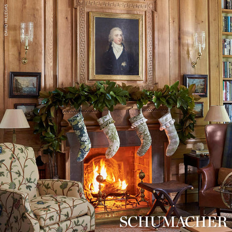 Schumacher Prairie Hills Stocking Meadow 8" x 24" Pillow