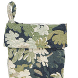 Schumacher Verdure Tapestry Stocking Peacock 8" x 24" Pillow