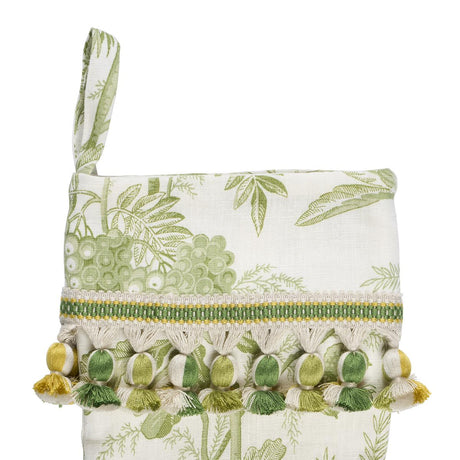 Schumacher Brantwood Vine Stocking Leaf 8" x 24" Pillow