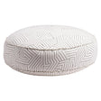 Schumacher Black 25" x 6" Deconstructed Stripe Dog Bed