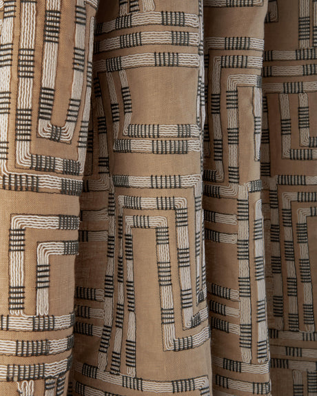 Lee Jofa CIRCUIT EMB BUFF Drapery Fabric