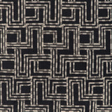 Lee Jofa CIRCUIT EMB NOIR Drapery Fabric