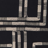 Lee Jofa CIRCUIT EMB NOIR Drapery Fabric