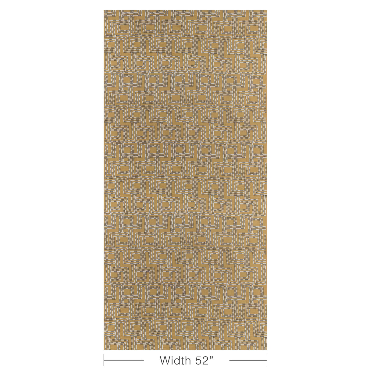 Lee Jofa CIRCUIT EMB OCHRE Drapery Fabric