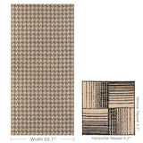 Lee Jofa CADENCE WEAVE DOMINO Upholstery Fabric