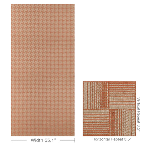 Lee Jofa CADENCE WEAVE CLAY Upholstery Fabric