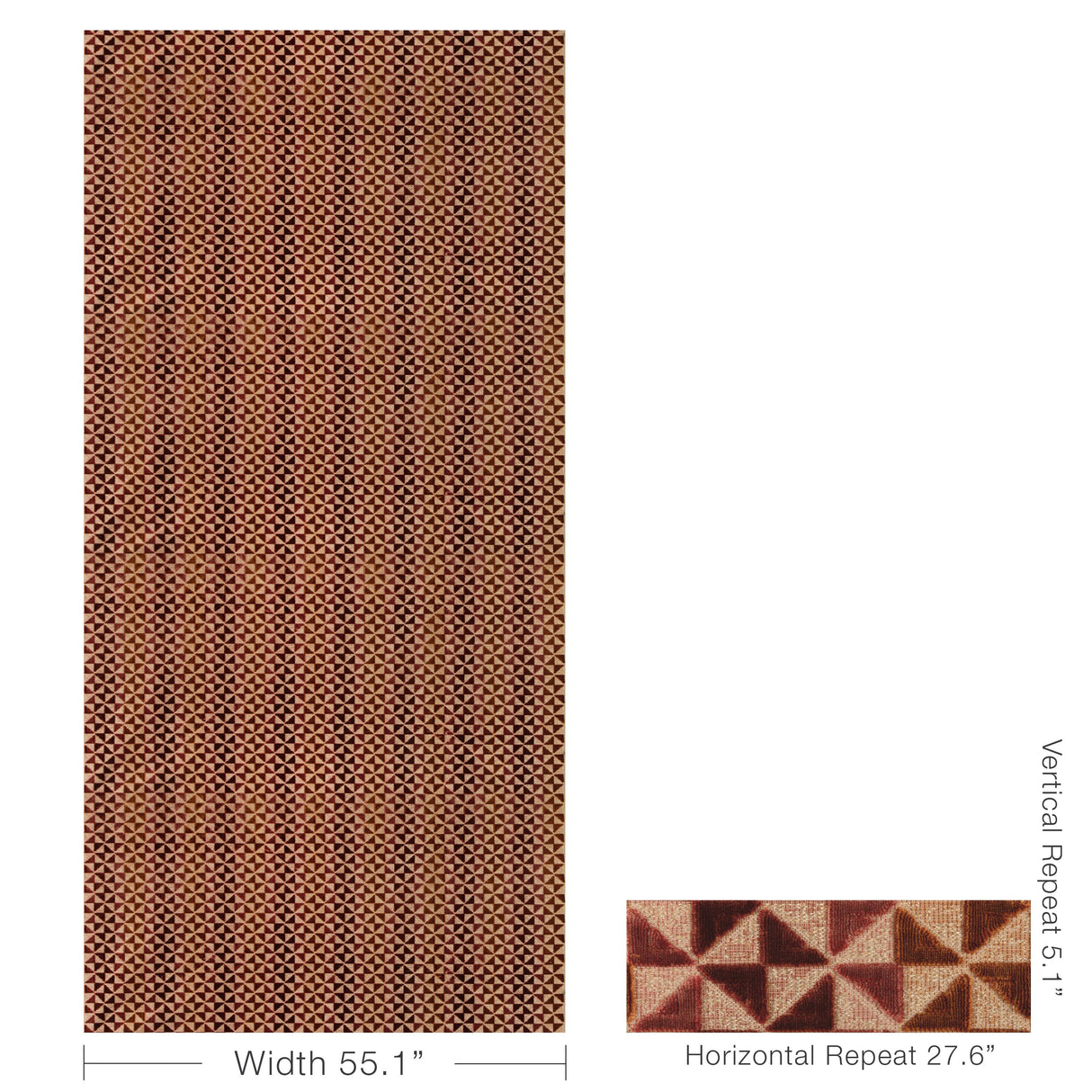 Lee Jofa PRISMA VELVET SPICE Upholstery Fabric