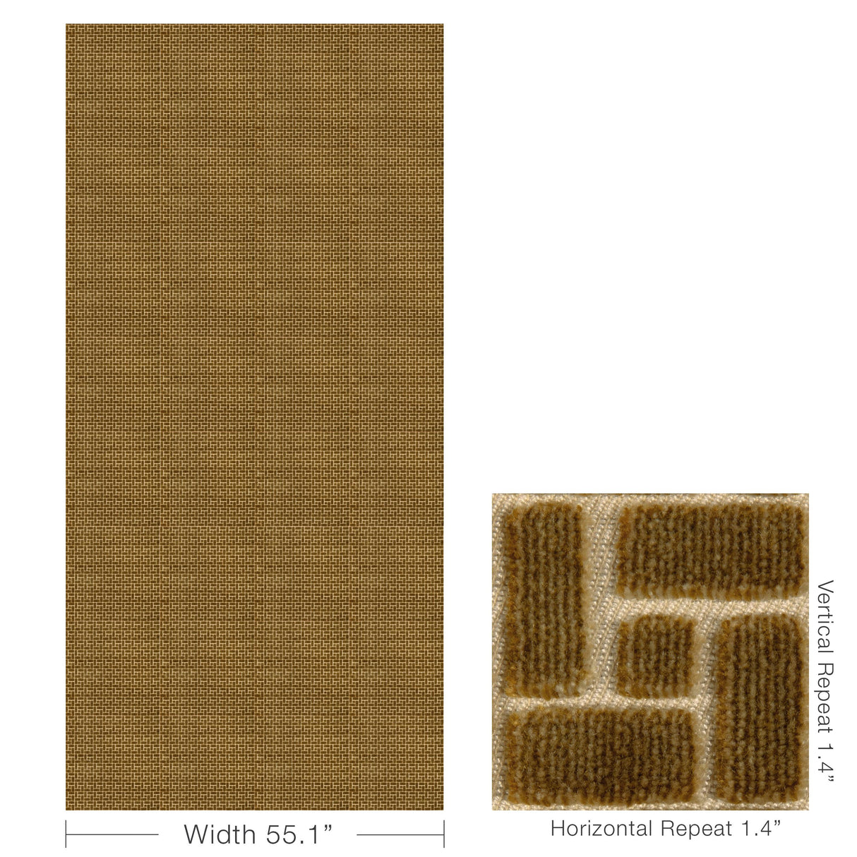 Lee Jofa FIELDSTONE VELVET GOLD Upholstery Fabric