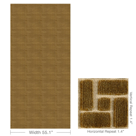 Lee Jofa FIELDSTONE VELVET GOLD Upholstery Fabric