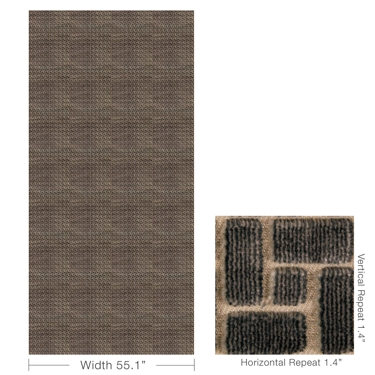 Lee Jofa FIELDSTONE VELVET DOMINO Upholstery Fabric