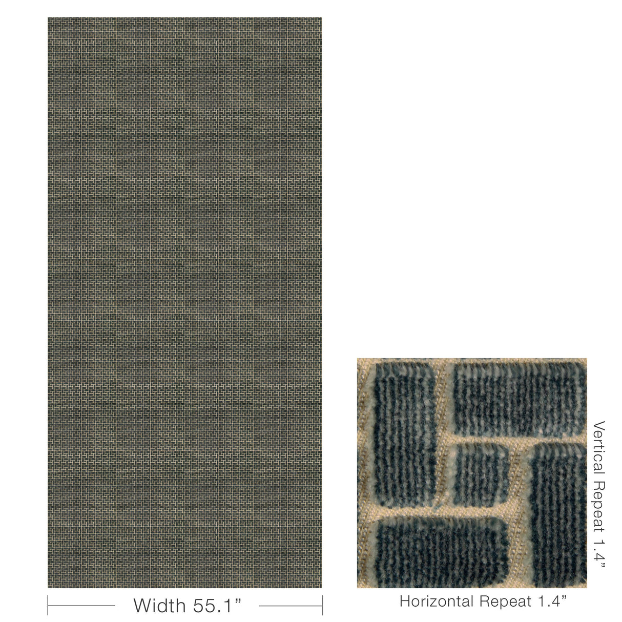 Lee Jofa FIELDSTONE VELVET LAKE Upholstery Fabric